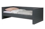 bedbank Dennis staalgrijs