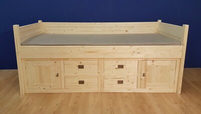 Kajuitbed MALTA met onderkastjes