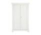 2-deurskast ISABEL brocante kast wit